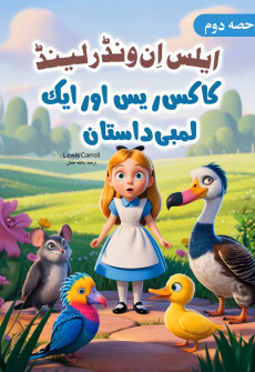 Book cover for Alice in Wonderland (Urdu) Part 2