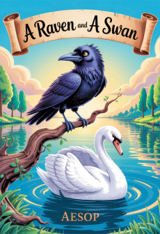 Book cover for A Raven and A Swan