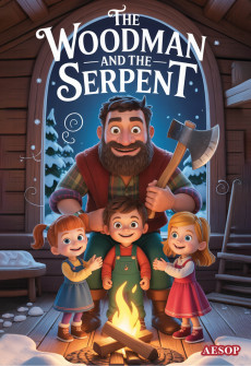 Book cover for The Woodman and the Serpent