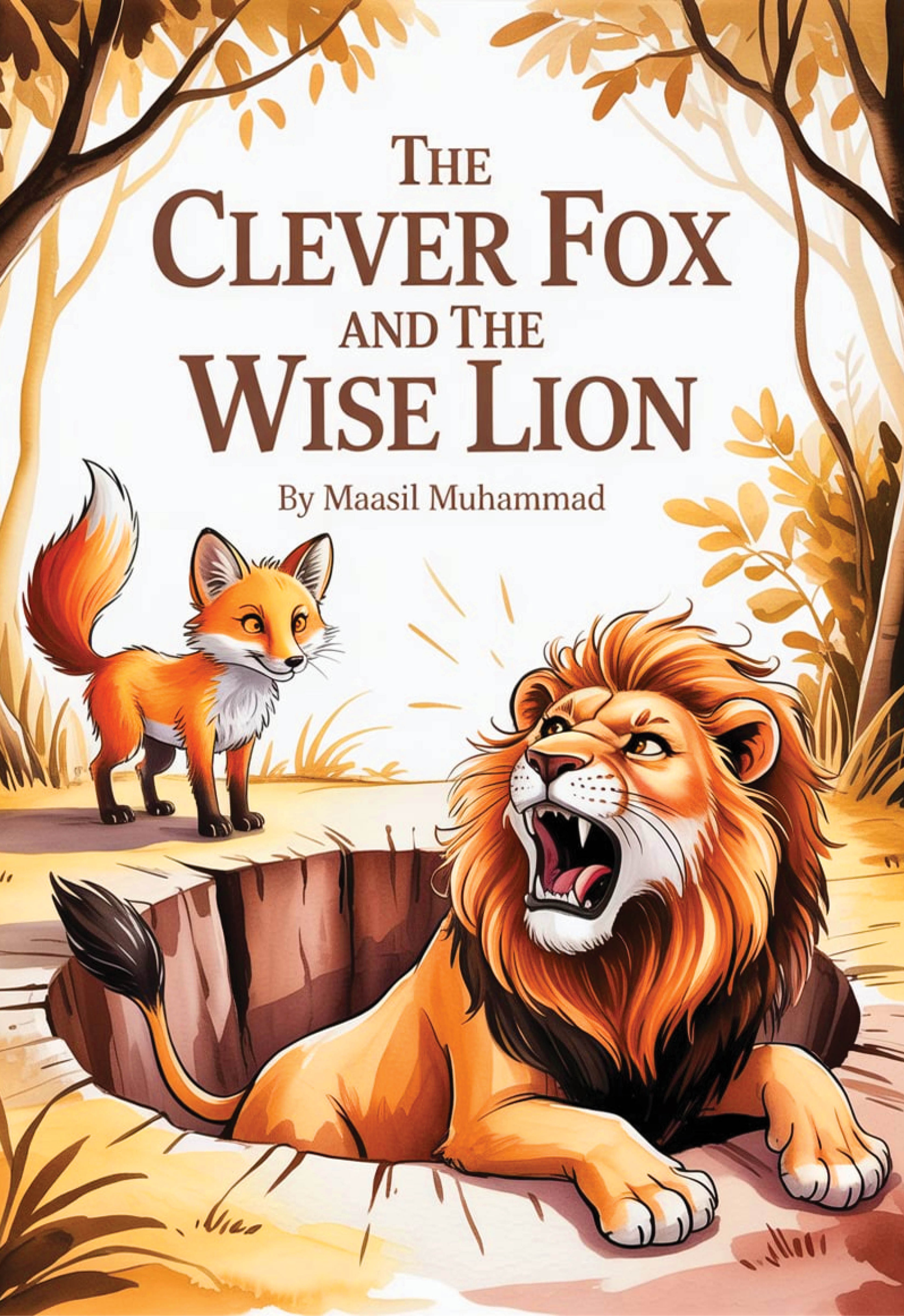 The Clever Fox and the Wise Lion