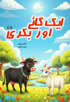 Book cover for Aik Gaaye aur Bakri (Nazm)