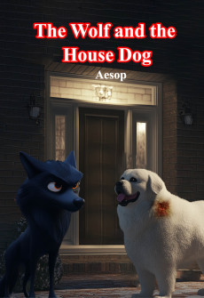 Book cover for The Wolf and the House Dog
