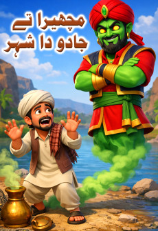 Book cover for Machhera Te Jadoo Da Shehar